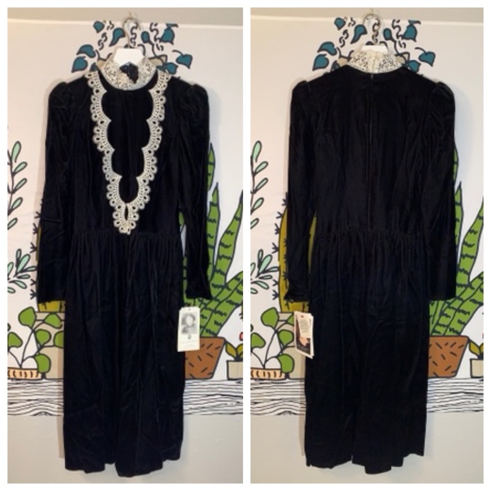 Gunne Sax Velvet Dress